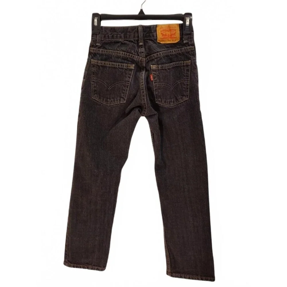 Levi's Men's Black Straight-Leg Jeans